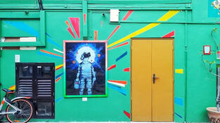Street art in Singapore